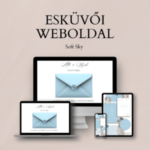 Esküvői weboldal