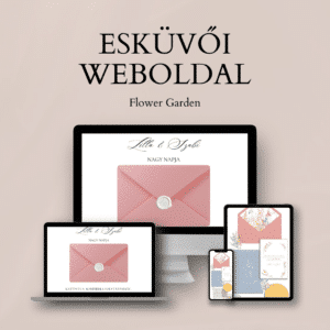 Esküvői weboldal