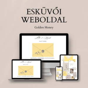 Esküvői weboldal
