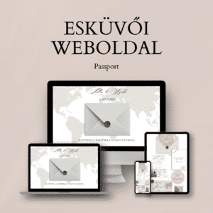 Esküvői weboldal